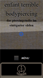 Mobile Screenshot of e-t-bodypiercing.de
